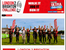 Tablet Screenshot of london2brightonchallenge.com